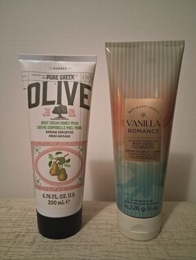 Korres Olive And Bath And Body Works Lotions